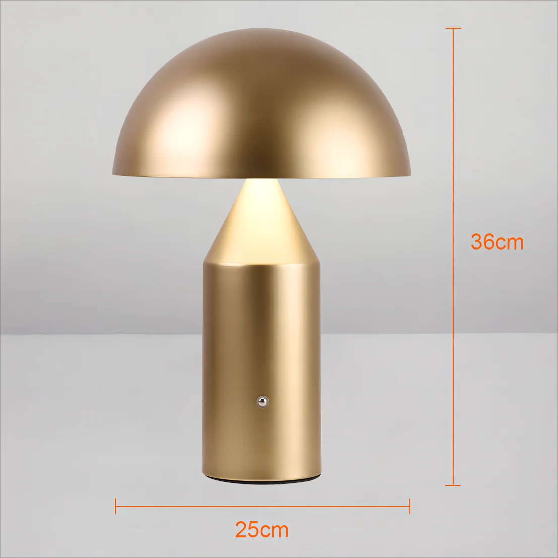 Metal Mushroom Table Lamp Modern Decoration Luxury Nordic Bedroom Headboard Creative Atmosphere Desk Lamp