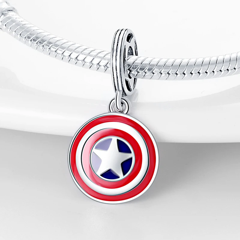 NEW in movie Spider-man Charm Beads Iron Man Fits Charms Original Bracelet Women 925 Silver Pendant Jewelry DIY Gift