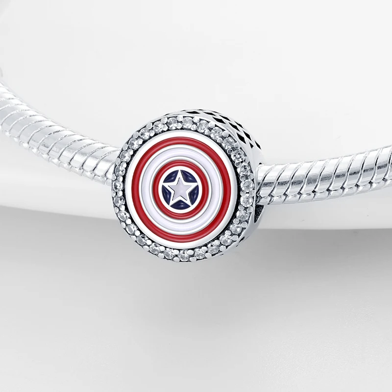 NEW in movie Spider-man Charm Beads Iron Man Fits Charms Original Bracelet Women 925 Silver Pendant Jewelry DIY Gift