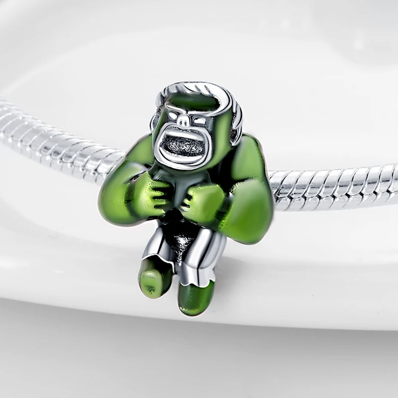 NEW in movie Spider-man Charm Beads Iron Man Fits Charms Original Bracelet Women 925 Silver Pendant Jewelry DIY Gift