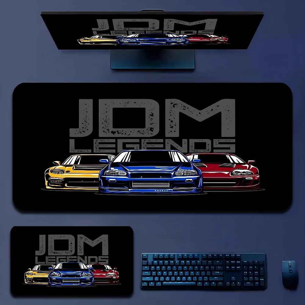 Anime Japan sports car jdm RWB 911 964 933 Mousepad Boy Pad Natural Rubber mousepad Desk Mat Size for Gameing World of tanks C