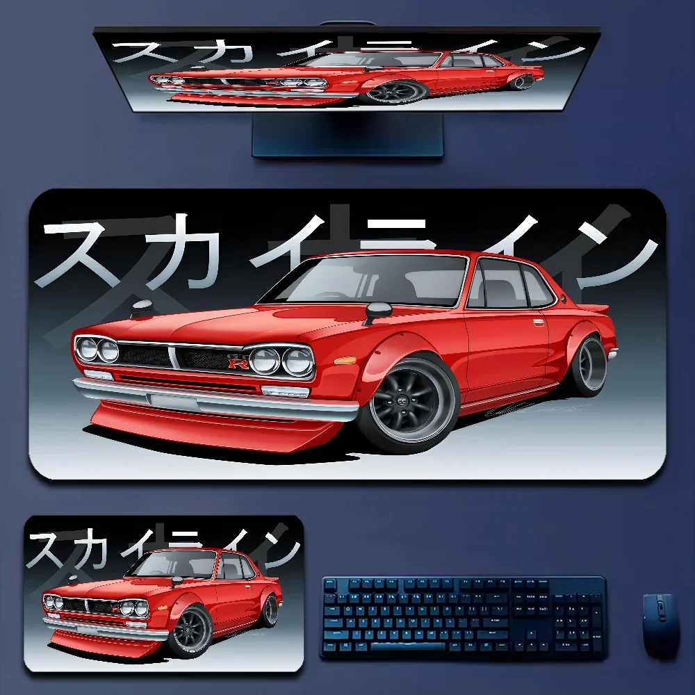 Anime Japan sports car jdm RWB 911 964 933 Mousepad Boy Pad Natural Rubber mousepad Desk Mat Size for Gameing World of tanks C