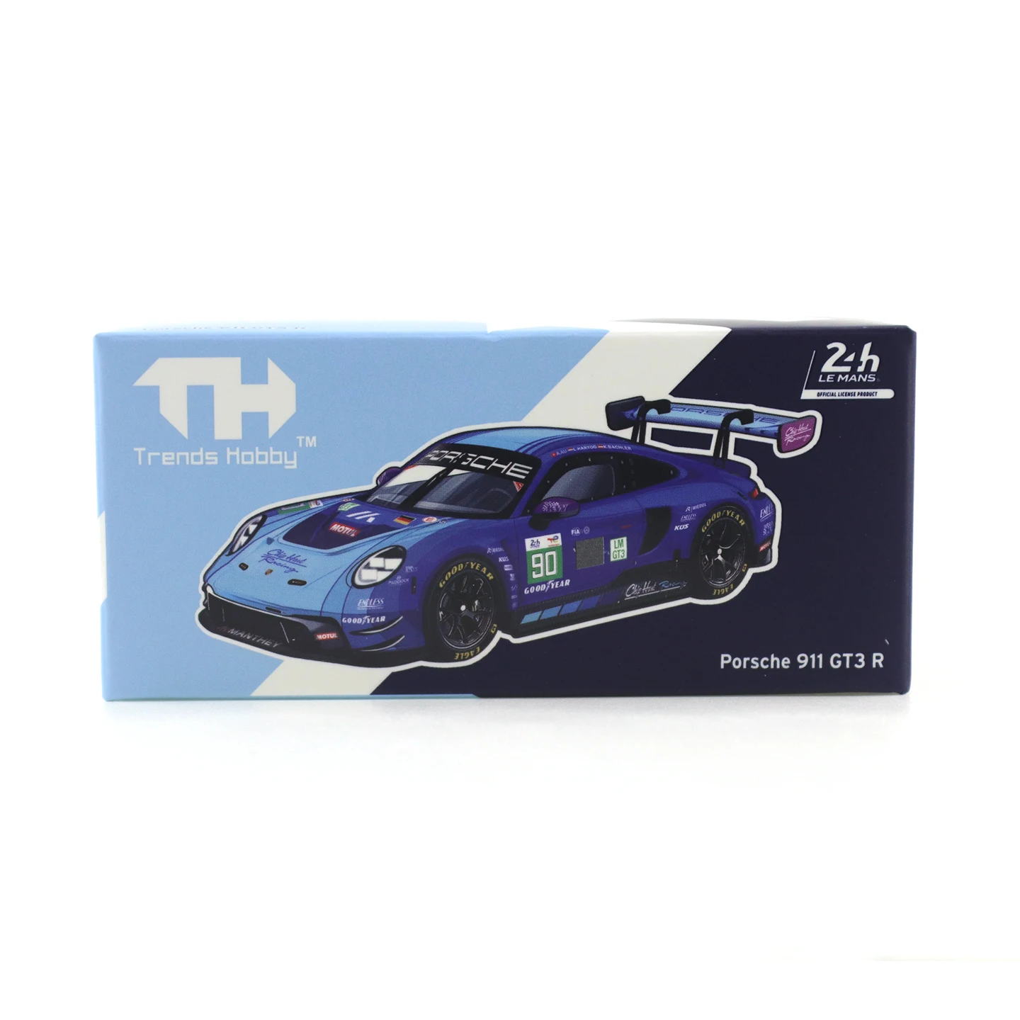 Porsche 911 GT3 R-2025 LeMans 24H LMGT3 #90 TH 1:64 Scale Model of A Car