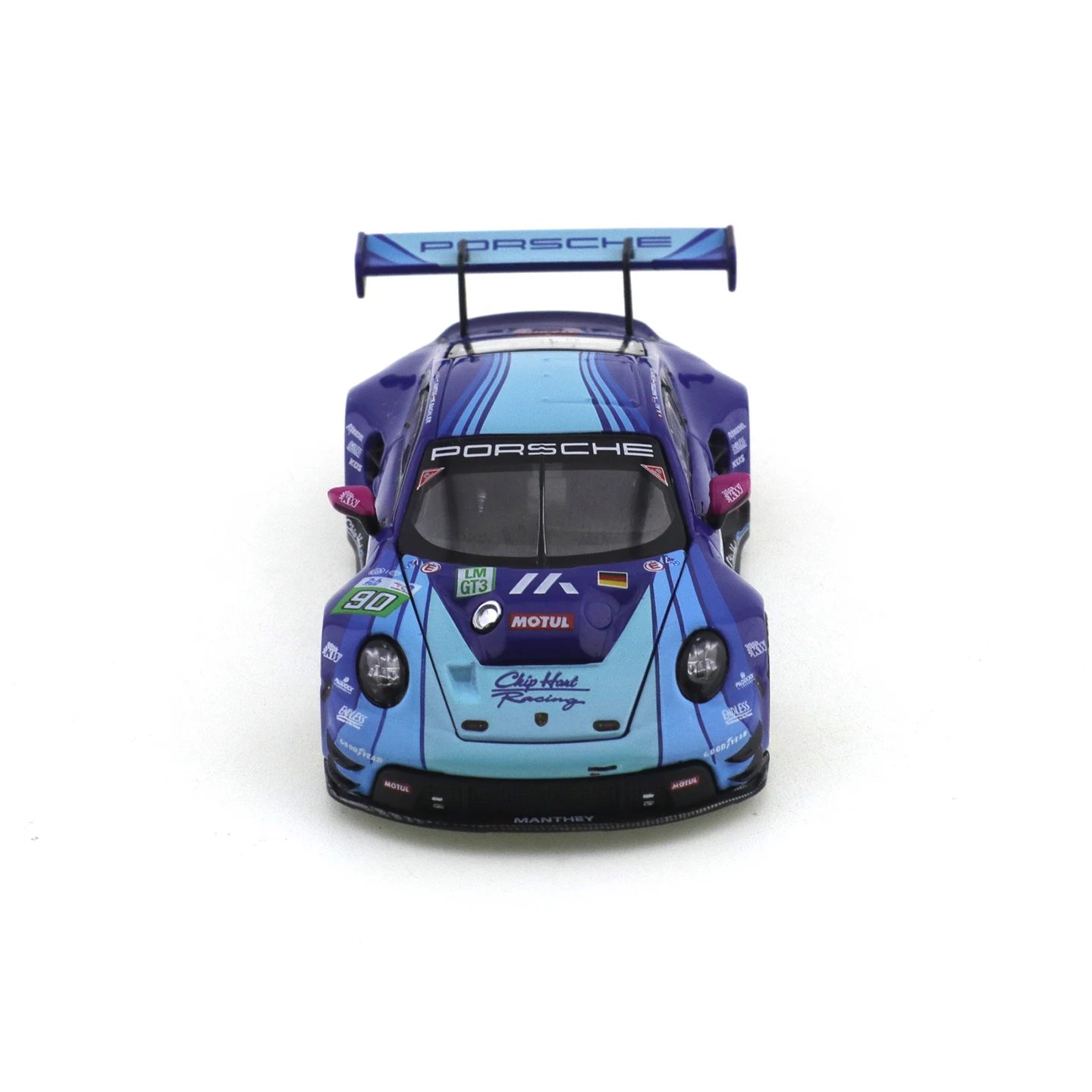Porsche 911 GT3 R-2025 LeMans 24H LMGT3 #90 TH 1:64 Scale Model of A Car