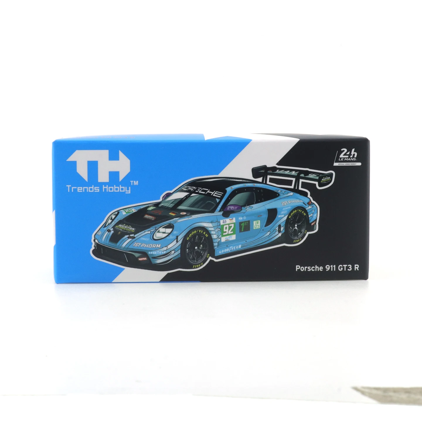 Porsche 911 GT3 R-2025 LeMans 24H LMGT3 #90 TH 1:64 Scale Model of A Car