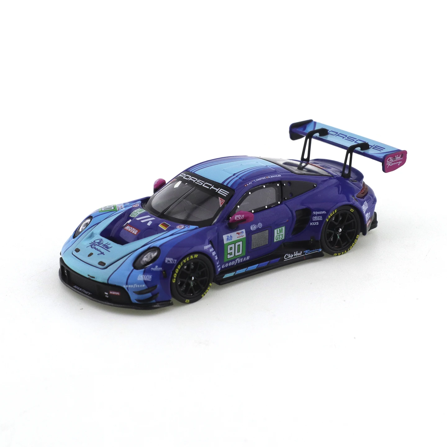 Porsche 911 GT3 R-2025 LeMans 24H LMGT3 #90 TH 1:64 Scale Model of A Car