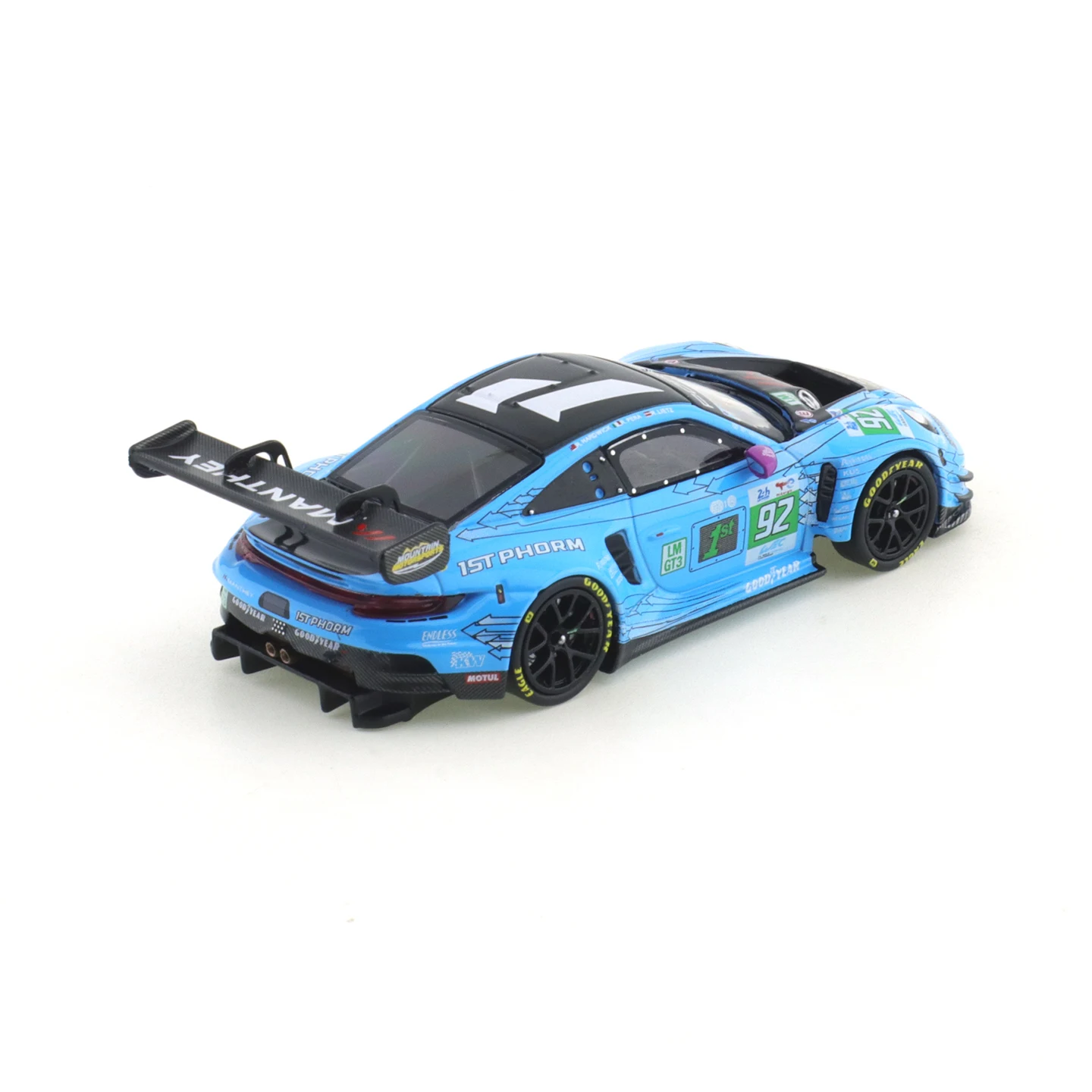 Porsche 911 GT3 R-2025 LeMans 24H LMGT3 #90 TH 1:64 Scale Model of A Car
