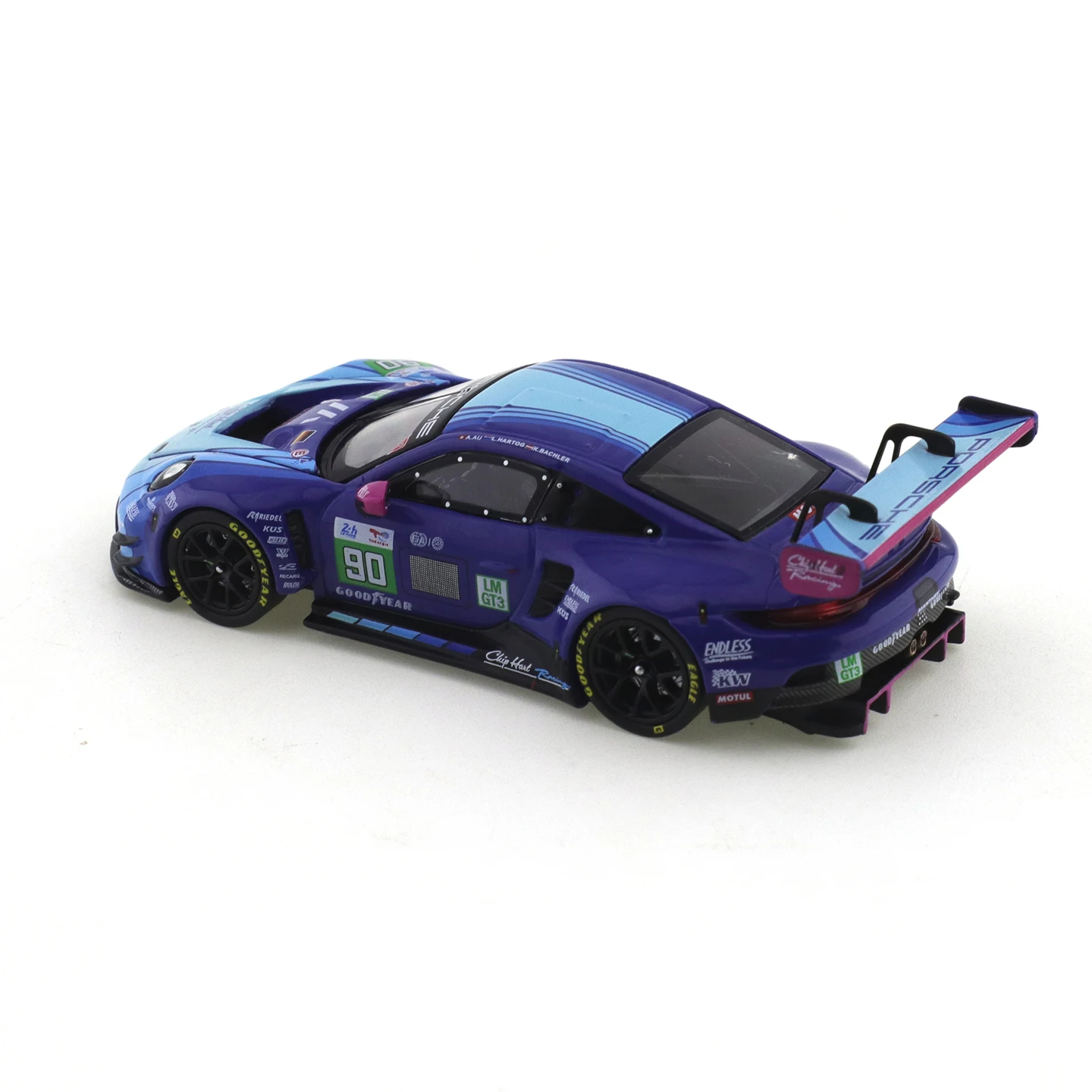 Porsche 911 GT3 R-2025 LeMans 24H LMGT3 #90 TH 1:64 Scale Model of A Car