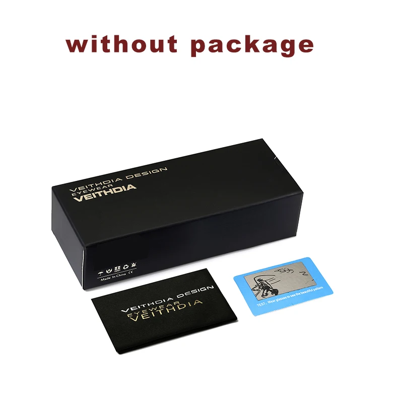 VEITHDIA Brand New Sunglasses Unisex Retro TR90 Sunglasses Polarized UV400 Lens Vintage Eyewear Sun Glasses For Men/Women 7521