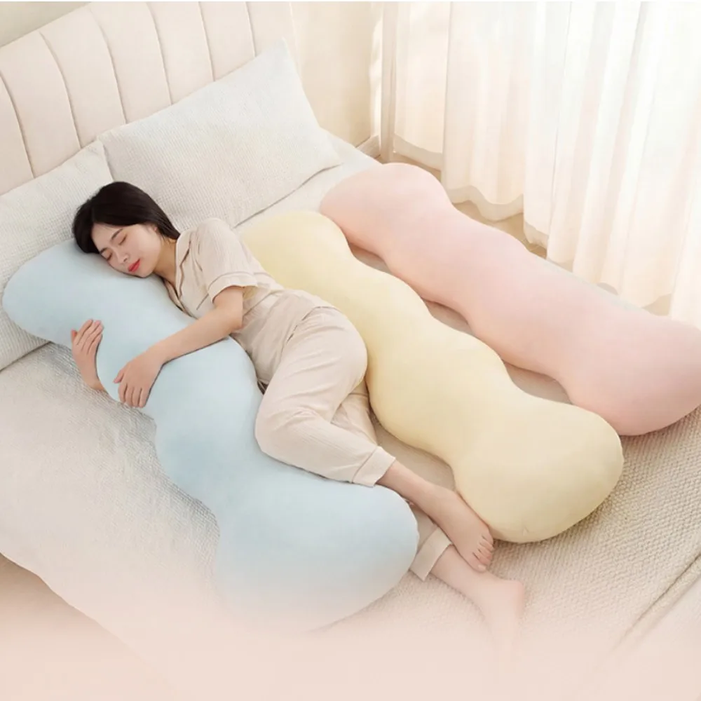 Pillows for Sleeping Detachable and Washable Ice Silk Women's Sleeping Leg Clip Long Pillow for Pregnant Women's Side Sleeping