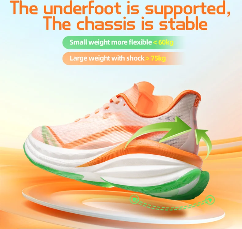 ONEMIX Men's Running Shoes Cushion Sneakers Breathable Mesh Outdoor Athletic Height Increase Walking Shoes Size EU 34-47