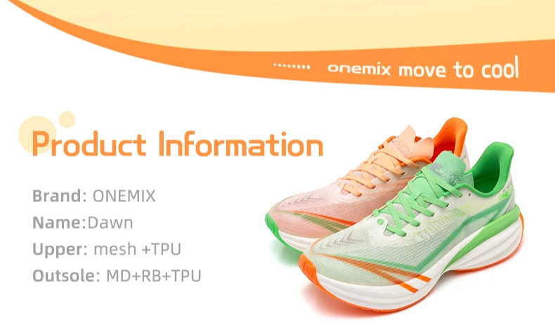 ONEMIX Men's Running Shoes Cushion Sneakers Breathable Mesh Outdoor Athletic Height Increase Walking Shoes Size EU 34-47