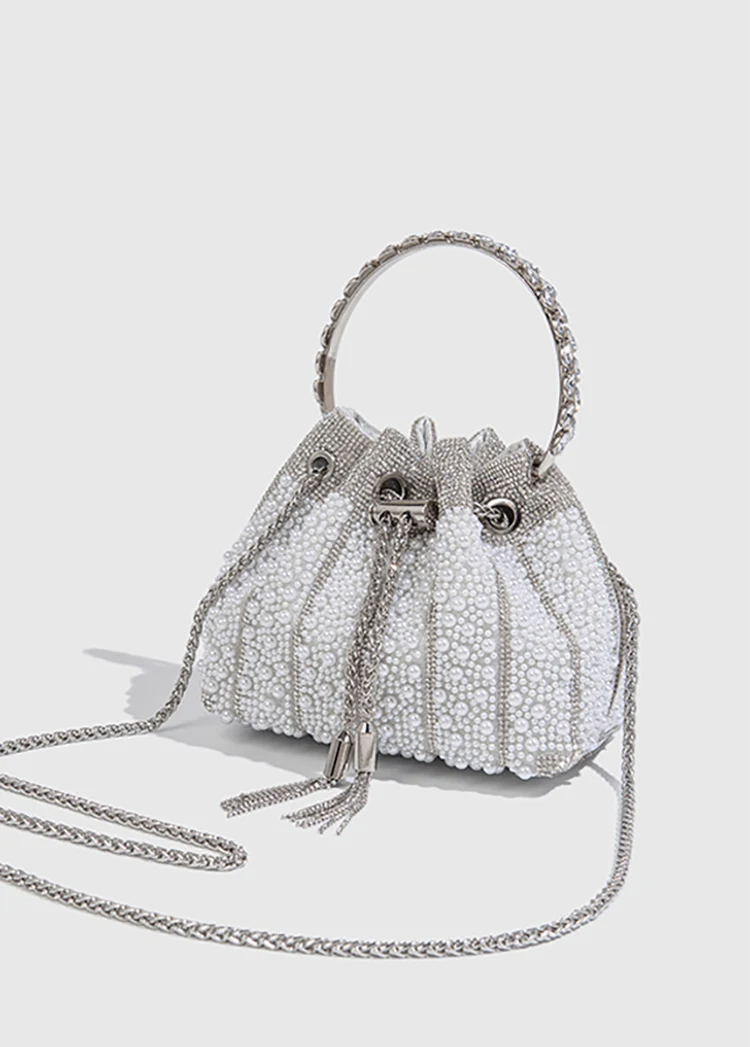 Luxury Women Rhinestone Evening Bag Glitter Diamond Clutch Purse Elegant Handbag for Wedding Party Banquet Prom Formal Occasions