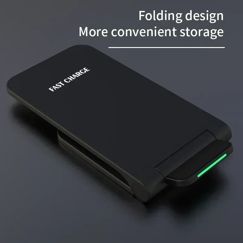 Wireless Charger Station Earphone Phone Fast Charging Charger Holder For iPhone 16 15 14 13 Pro Max Samsung S24 S23 Xiaomi