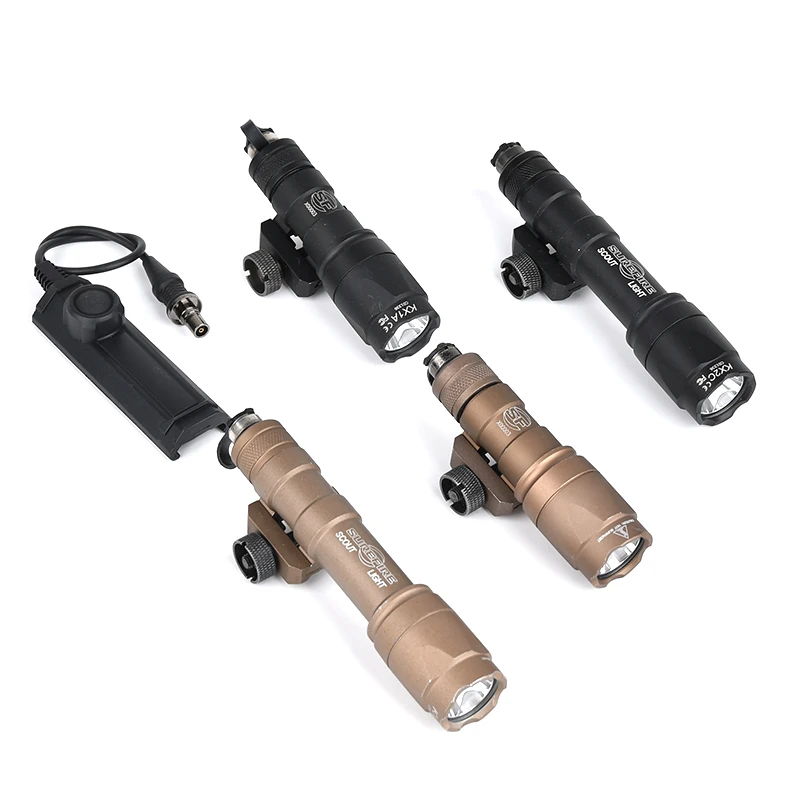 Tactical SF M300 M600B M600C Gun Light Picatinny Rail Compatible Flashlight Scout Light Pistol And Rifle Illumination Tool