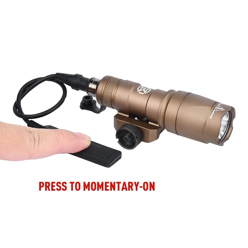 Tactical SF M300 M600B M600C Gun Light Picatinny Rail Compatible Flashlight Scout Light Pistol And Rifle Illumination Tool