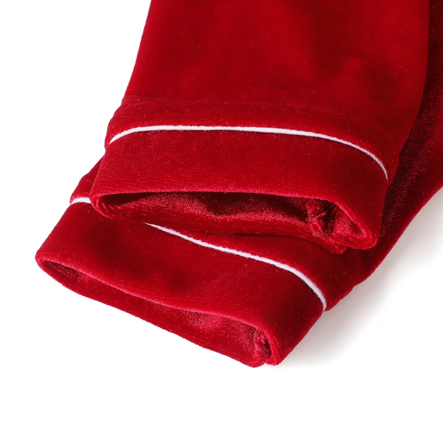 Ruffkids Kids Pyjamas Girls Boys Baby Clothes Loungewear Family Matching Pjs Red Velvet Christmas Pajamas Sets