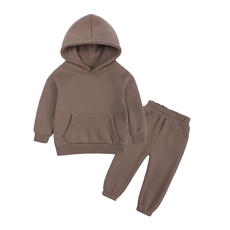 Kids Tales 2 Pcs Warm Tracksuit For Boys Clothing Set Pullover Sweatshirts+Pants Clothes For Kids Outfits Young Children Suit