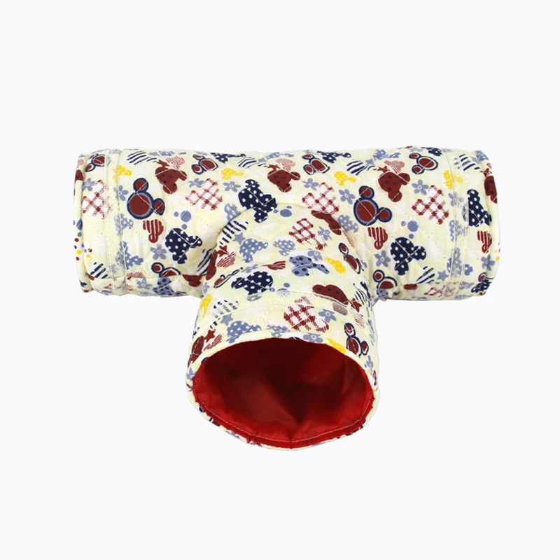 Mini Hamster Guinea Pig Tunnel Toy Pet Cages Hedgehog Tube Chinchilla House Cave Small Animals Pet Products Rat Mouse Funny Toy