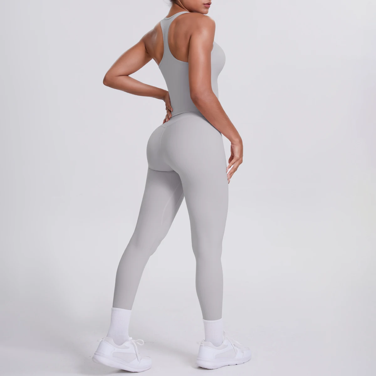 Yoga Top Set Fitness Gym Suit Training Sleeveless Sport Gym Tops Crossover Back Sports Underwear Tummy Control Slimming