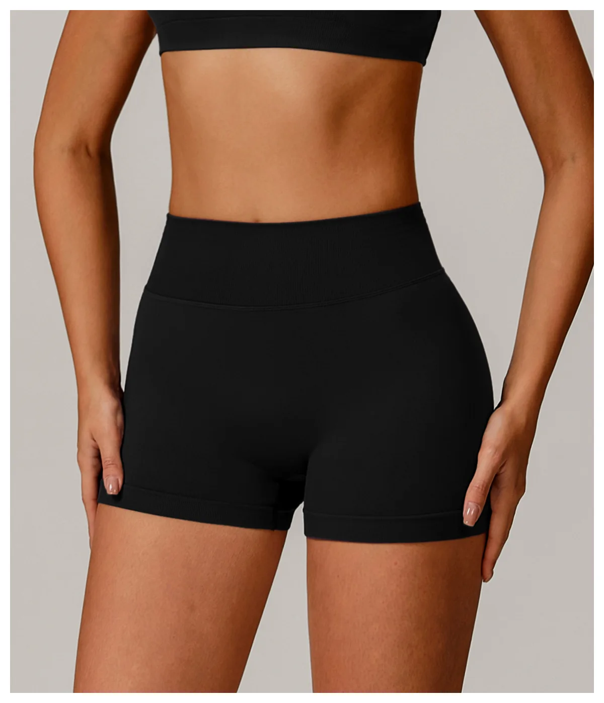 Women Sport Shorts High Waist Workout Tights Fitness Yoga Scrunch Butt Ladies Seamless Yoga Gym Running Short Pants Sportswear