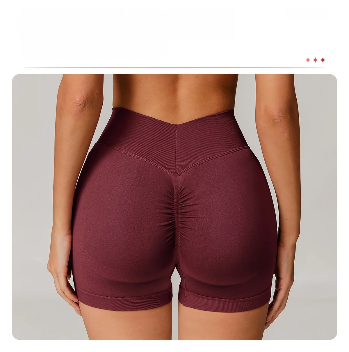 Women Sport Shorts High Waist Workout Tights Fitness Yoga Scrunch Butt Ladies Seamless Yoga Gym Running Short Pants Sportswear