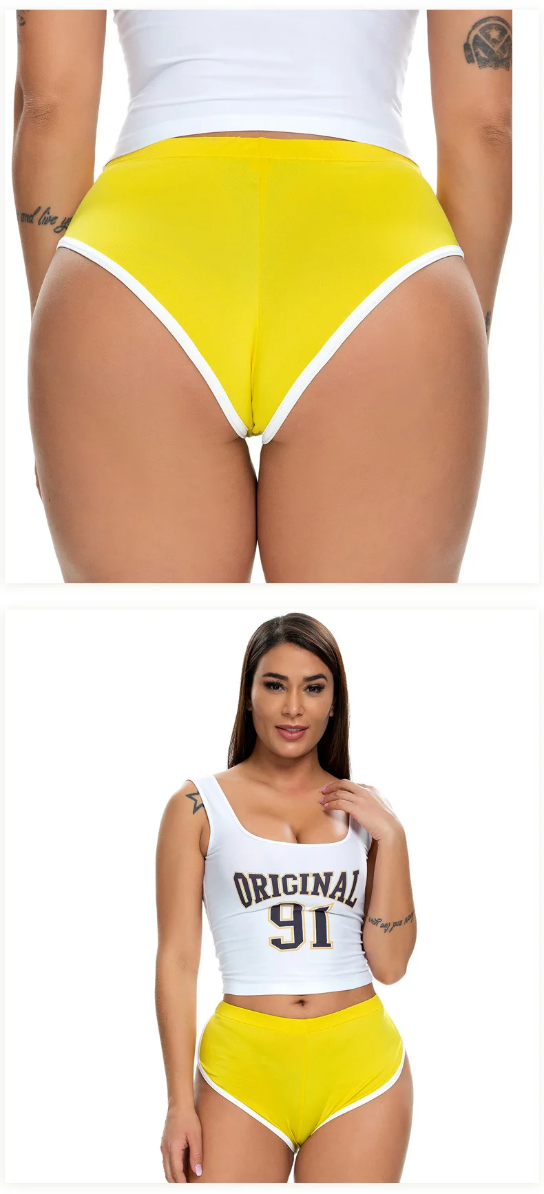 Women Sports Shorts Female Breathable Tight-fitting Yoga Shorts Resilience Fitness Leggings Ultra-short Sexy Running Slim Shorts