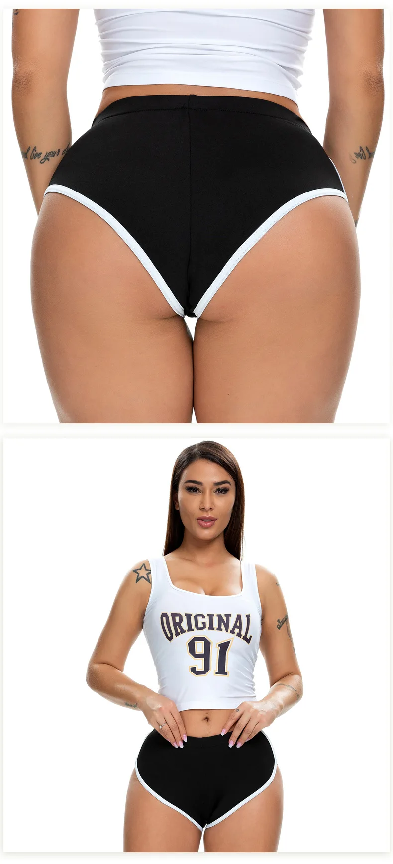 Women Sports Shorts Female Breathable Tight-fitting Yoga Shorts Resilience Fitness Leggings Ultra-short Sexy Running Slim Shorts