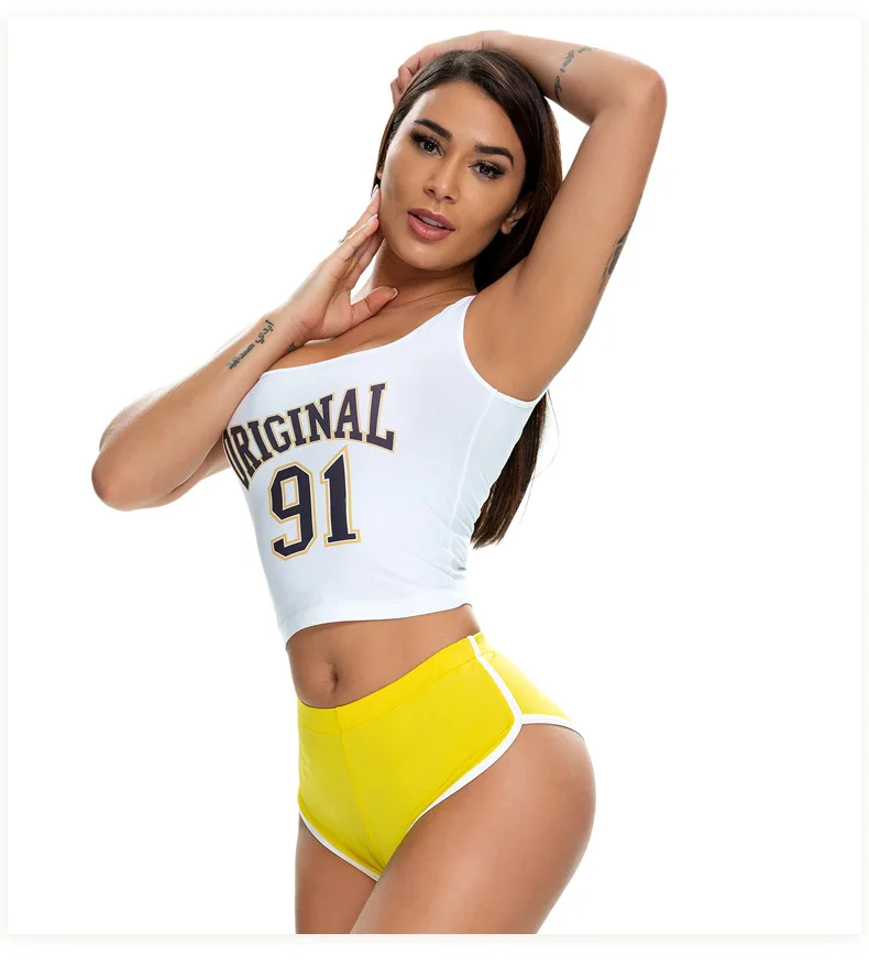 Women Sports Shorts Female Breathable Tight-fitting Yoga Shorts Resilience Fitness Leggings Ultra-short Sexy Running Slim Shorts