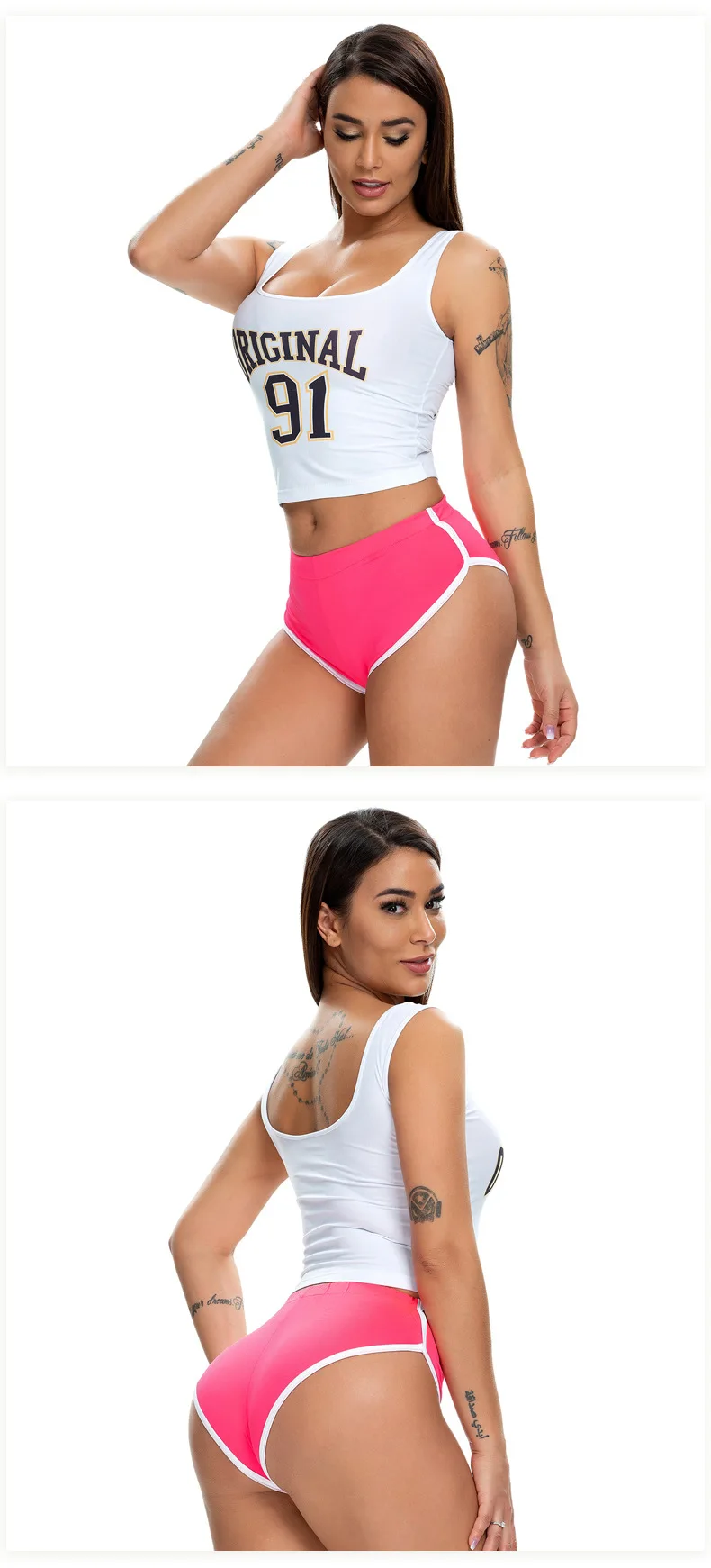 Women Sports Shorts Female Breathable Tight-fitting Yoga Shorts Resilience Fitness Leggings Ultra-short Sexy Running Slim Shorts