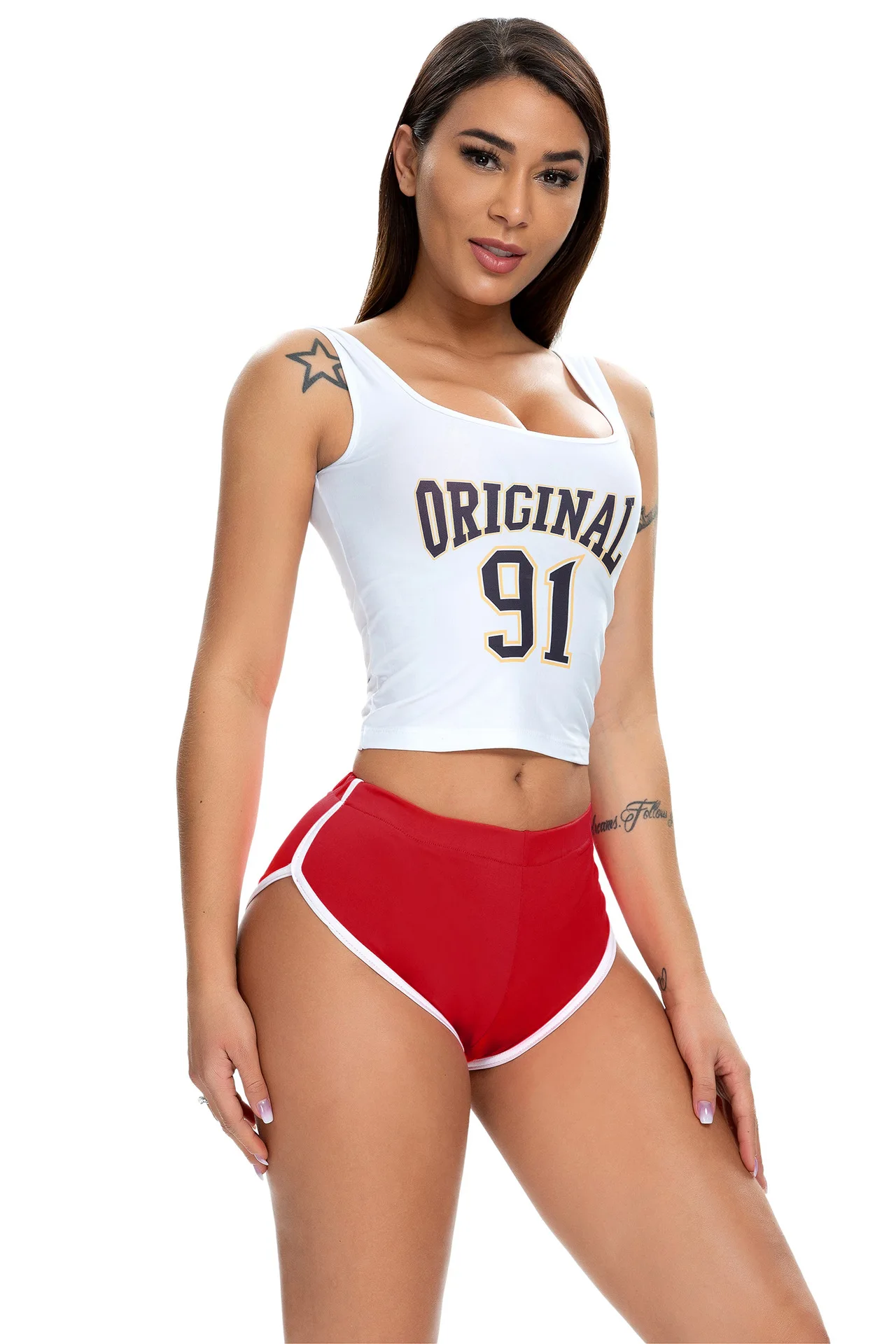 Women Sports Shorts Female Breathable Tight-fitting Yoga Shorts Resilience Fitness Leggings Ultra-short Sexy Running Slim Shorts