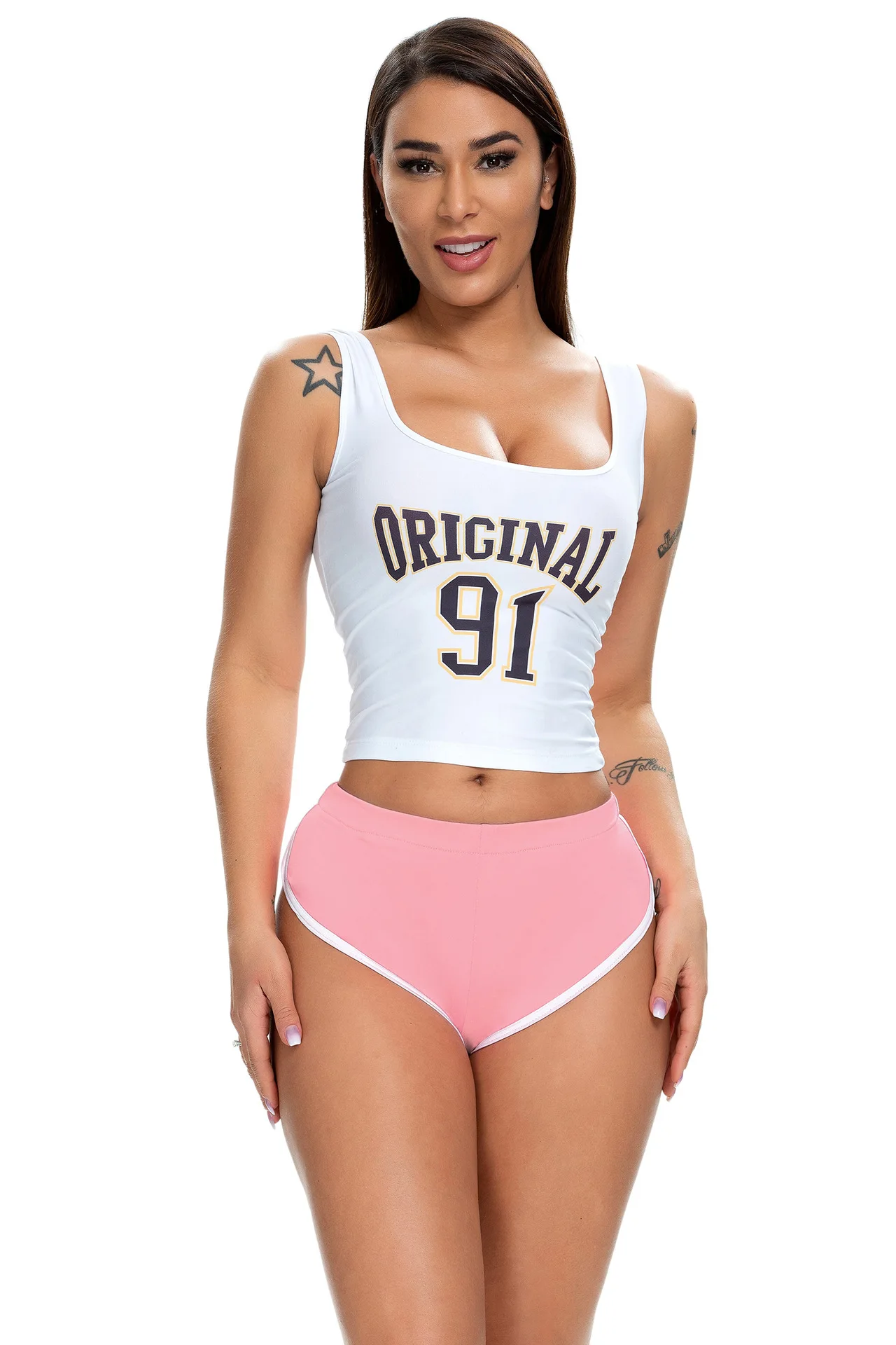 Women Sports Shorts Female Breathable Tight-fitting Yoga Shorts Resilience Fitness Leggings Ultra-short Sexy Running Slim Shorts
