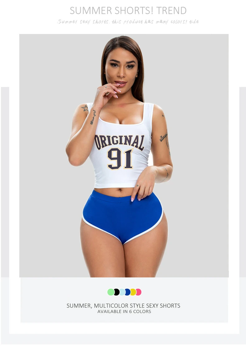 Women Sports Shorts Female Breathable Tight-fitting Yoga Shorts Resilience Fitness Leggings Ultra-short Sexy Running Slim Shorts