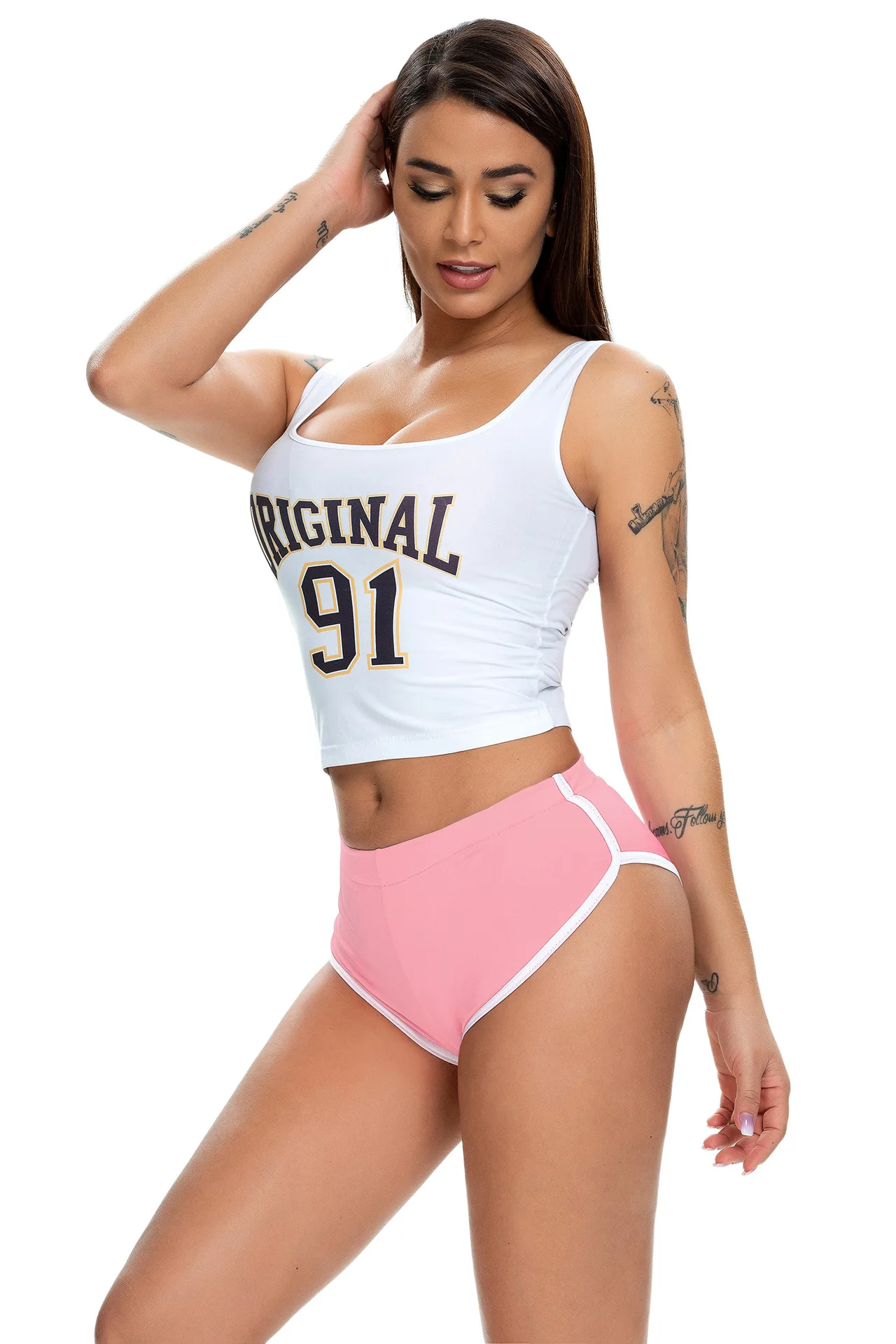 Women Sports Shorts Female Breathable Tight-fitting Yoga Shorts Resilience Fitness Leggings Ultra-short Sexy Running Slim Shorts