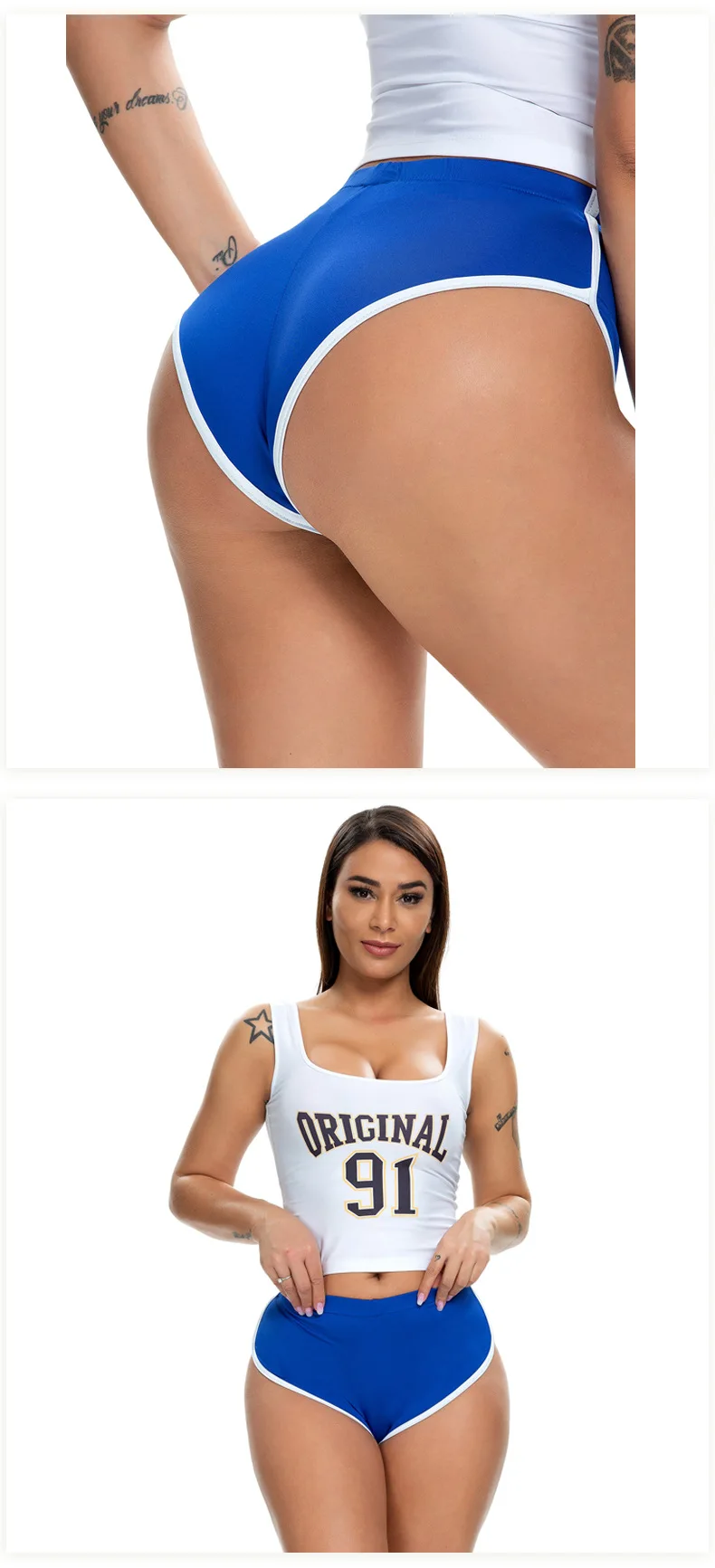 Women Sports Shorts Female Breathable Tight-fitting Yoga Shorts Resilience Fitness Leggings Ultra-short Sexy Running Slim Shorts