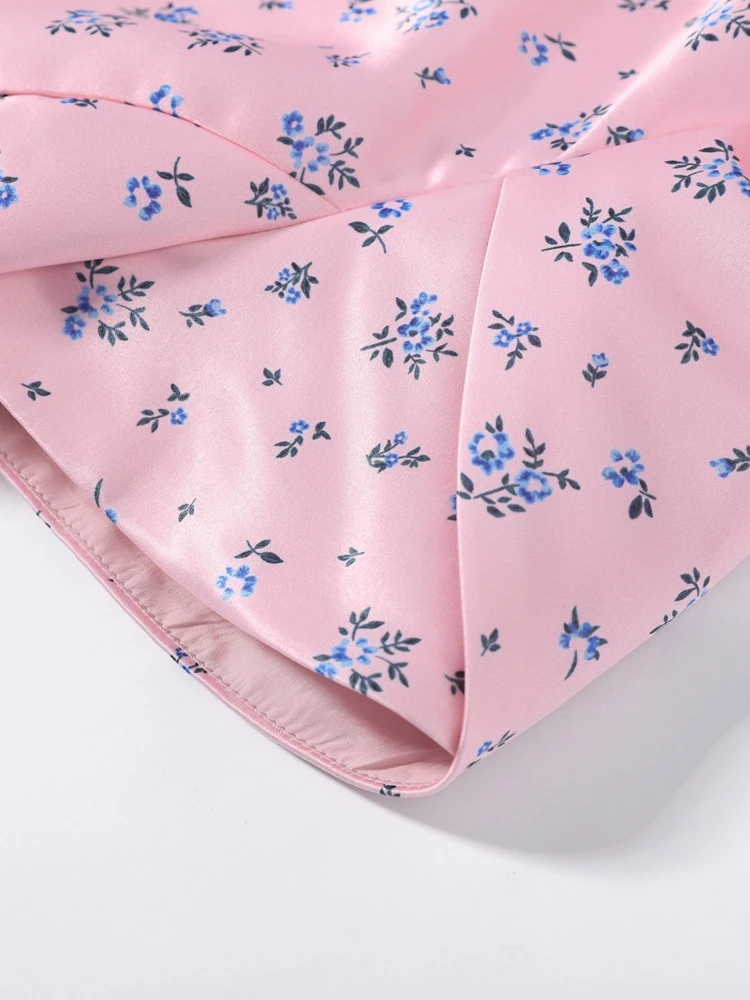 Women's Jacket Waist Cinching Floral Suit Jacket Lady V Neck Short Bubble Sleeve Shoulder Pad Jackets Fashion Daily Woman Coat