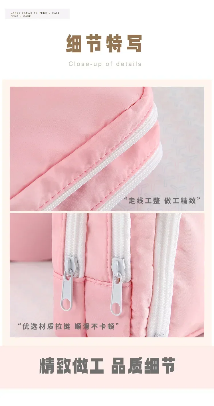 Michael Jackson Pencil Case Singer MJ Fashion Pen Box Pencil Bags Student Supplies Large Storage School Office Gift Pen Pouches