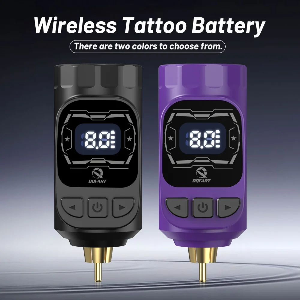 DQFART Brand M3 Electric Wireless Tattoo Machine Pen Detachable Battery Head Light Plastic 1200mAh Artists Body Art Creative