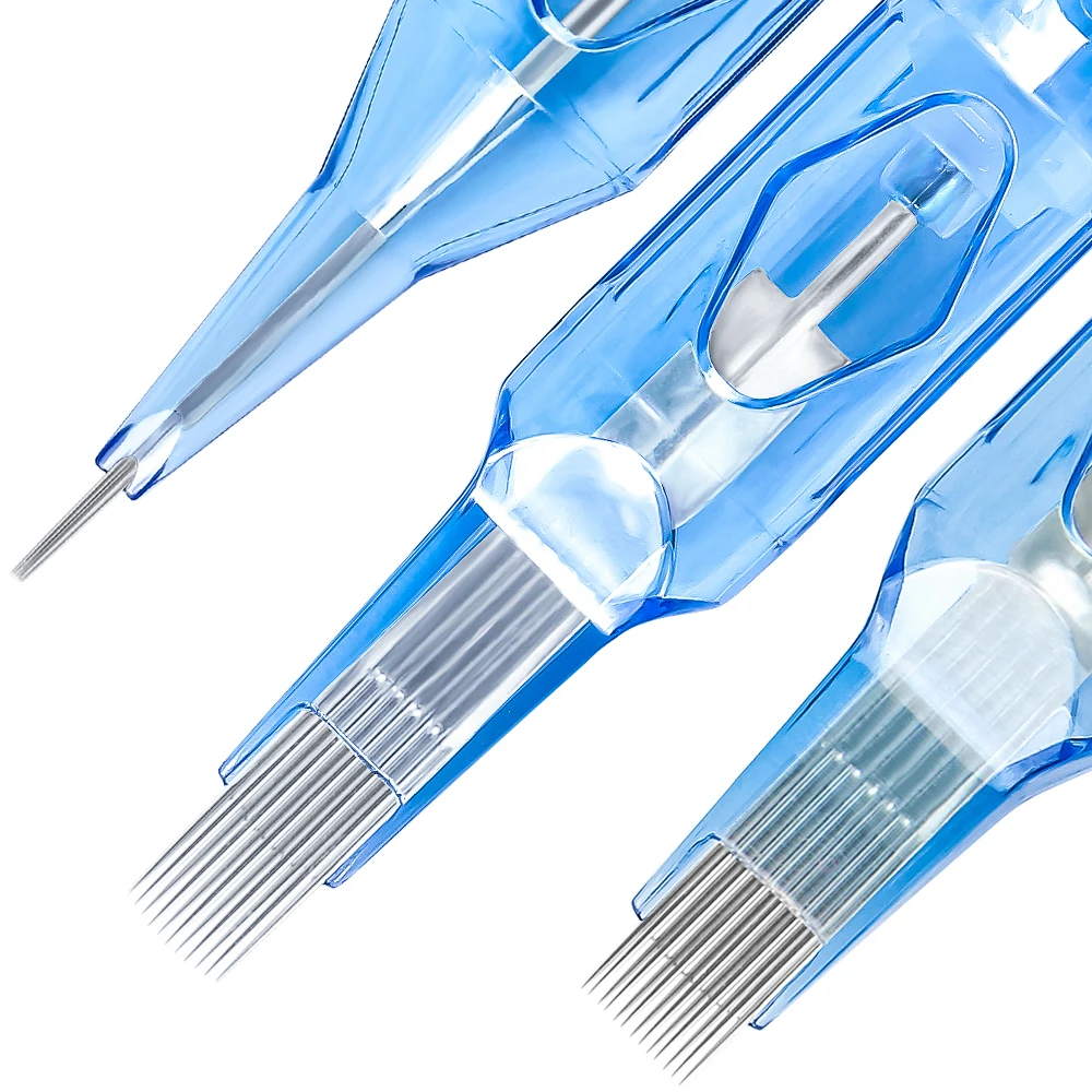 20/10pcs EMALLA Eliot Tattoo Cartridge Needles RL RS CM MG Disposable Sterilize Tattoo Permanent Makeup Cartridge Machine Needle