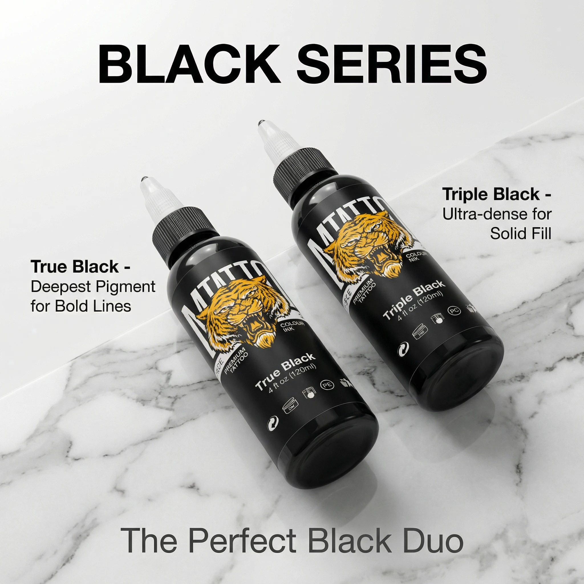 120ml Tattoo Ink Professional DIY Tattoo Pigment Multicolor Practice Tattoo Ink Body Art Paint For Tattoo Artists