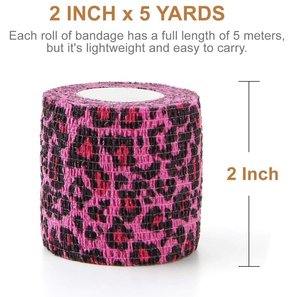 3/6/12/24/48PCS Tattoo Grip Bandage Cover Wraps Tapes Nonwoven Waterproof Self Adhesive Finger Protection Tattoo Accessories