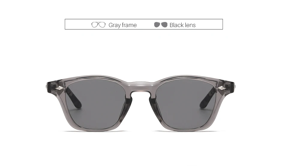 OVZA 2026 New Fashion Sunglasses Women and Men Eyeglass V400 Rectangle Oculos De Sol Masculino S9014