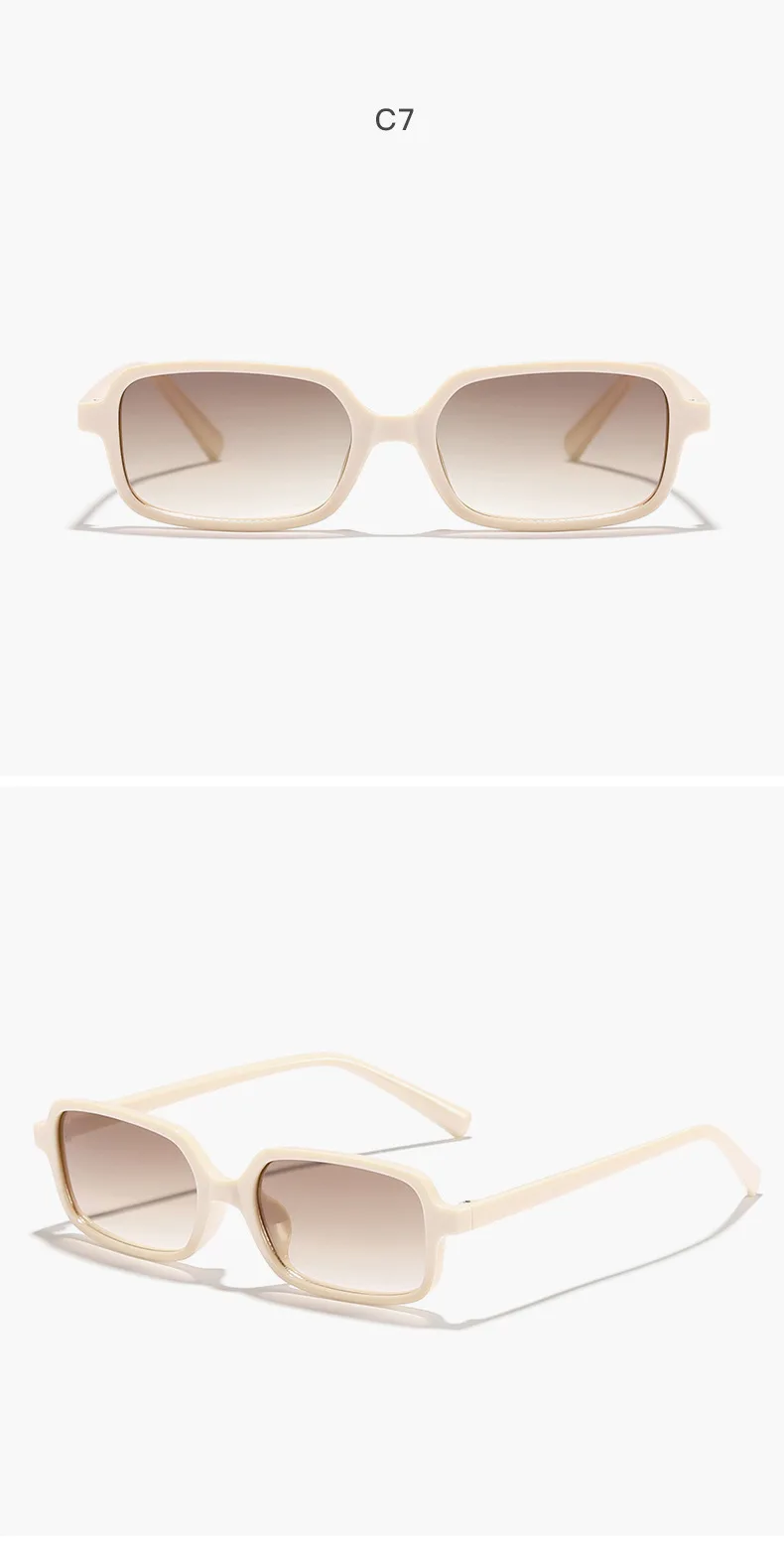 New Sexy Small Rectangle Sunglasses Fashion Women Vintage Brand Designer Sun Glasses Men Shades Female Eyewear UV400