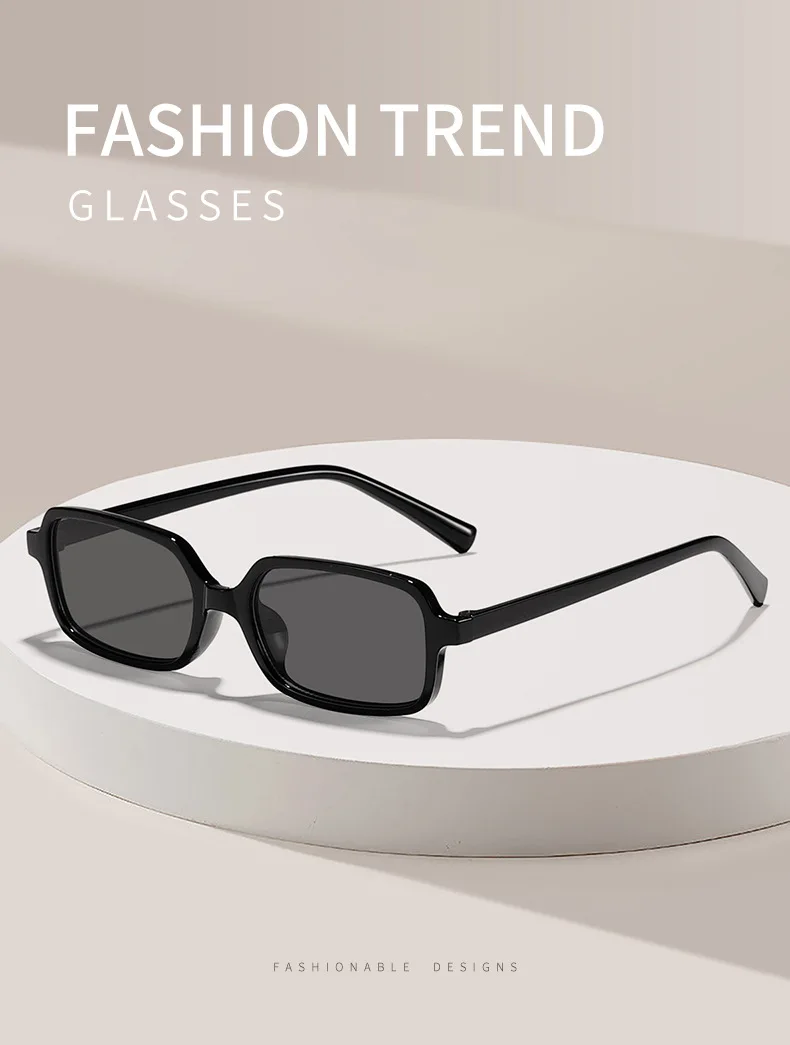 New Sexy Small Rectangle Sunglasses Fashion Women Vintage Brand Designer Sun Glasses Men Shades Female Eyewear UV400