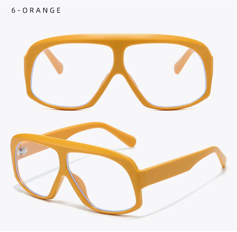 Fashion Oversized Pilot Reading Glasses For Men Women Anti Blue Light Glasses Clear Presbyopia Eyeglasses Optical Magnifier