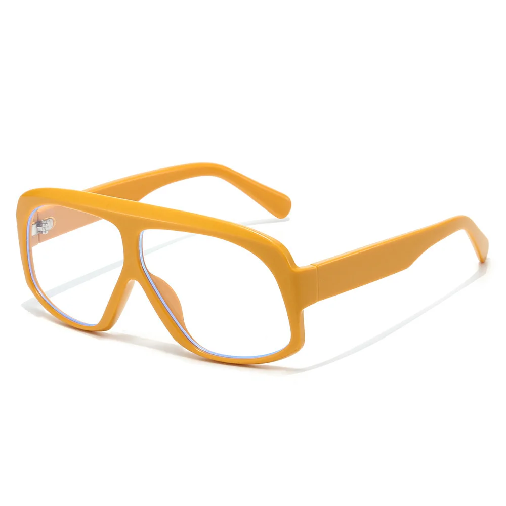 Fashion Oversized Pilot Reading Glasses For Men Women Anti Blue Light Glasses Clear Presbyopia Eyeglasses Optical Magnifier