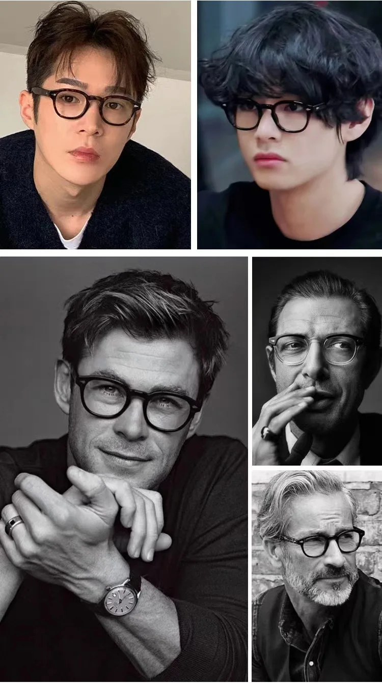 Classic Optical Glasses Frame Men Women Luxury Brand Designer Fashion Eyeglasses Vintage Myopia Prescription Eyewear