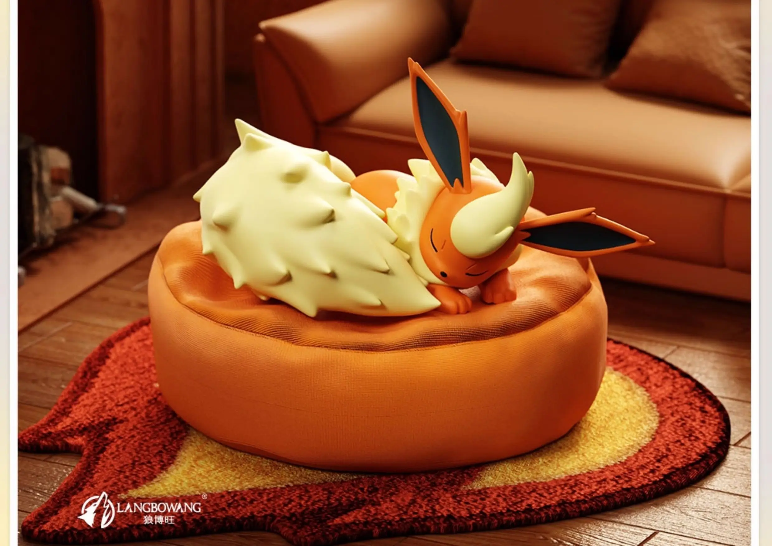 Original PokéMon Eevee Sleeping Position Series Blind Box Sylveon Umbreon Flareon Anime Desktop Decoration Model Birthday Gift