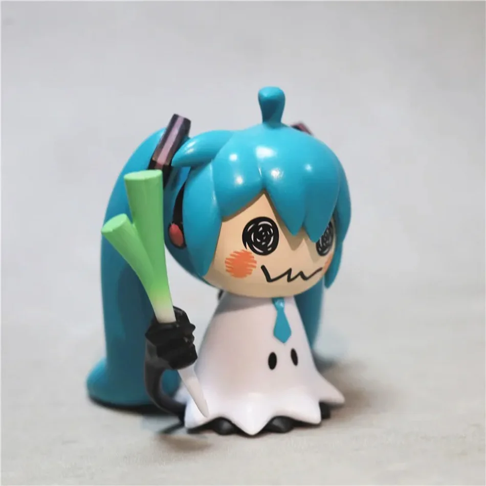 7cm Hatsune Miku Anime Figurine Kawaii Mimikyu Miku Figurine Gk Statue Model Doll Collection Room Desk Decoration Toys Gift