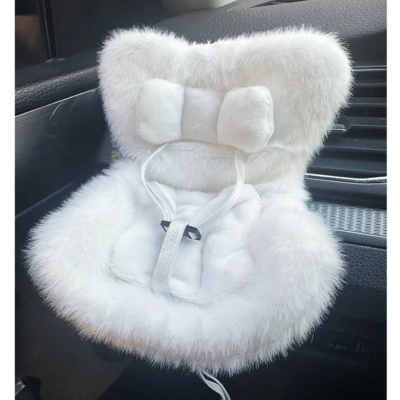 15-17cm doll Seat Labubu Carseat Safety Seat Cute doll Air Outlet Aromatherapy Decoration High-Grade Car Interior Decoration